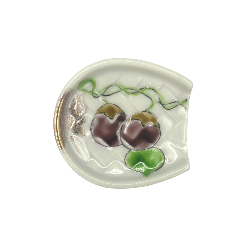 京焼 箸置 実り 茄子