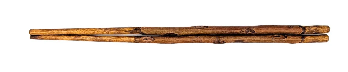 枝箸 梅 拭漆