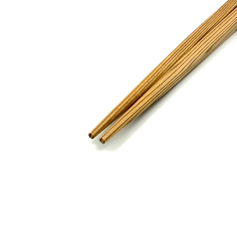 屋久杉 四角箸 23cm 1枚目