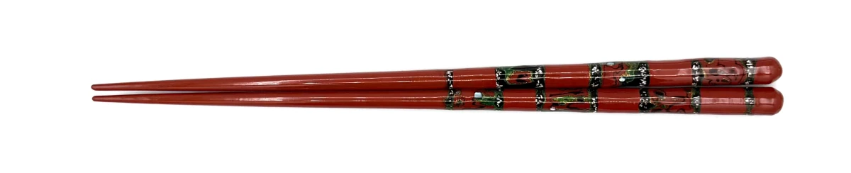若狭箸　天丸螺鈿市松(中)