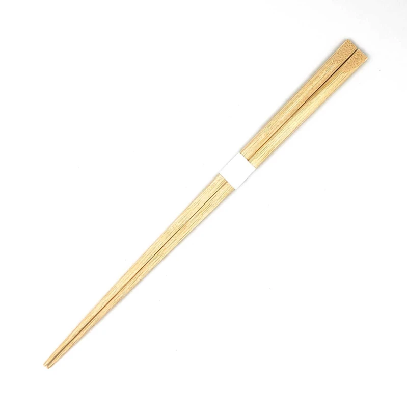 白竹天削極細箸　10膳セット 4枚目