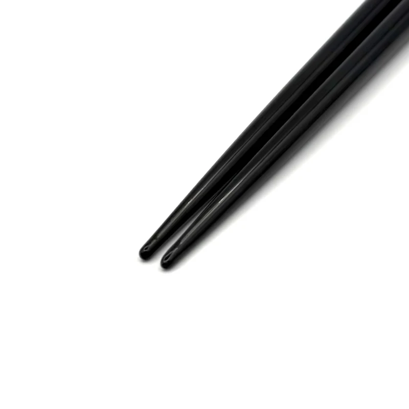 輪島塗 沈金箸 稲穂(黒) 1枚目