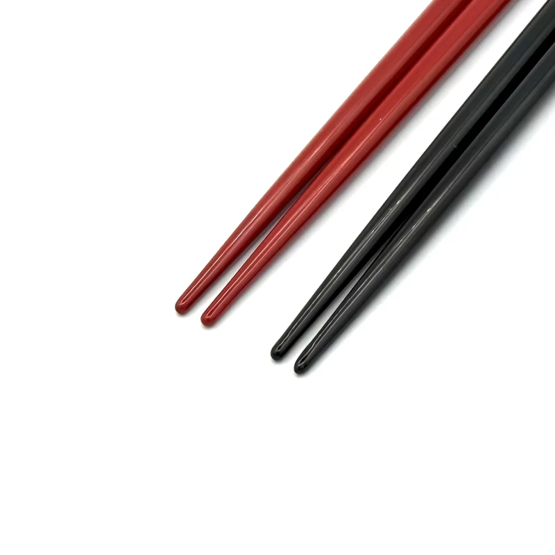 【送料無料】輪島塗　沈金箸　稲穂　夫婦箸セット【桐箱入】 1枚目
