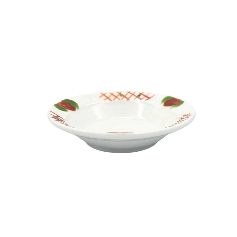 有田焼 赤絵季白豆皿 - お買い物｜日本最大級の箸の通販サイトなら銀座夏野