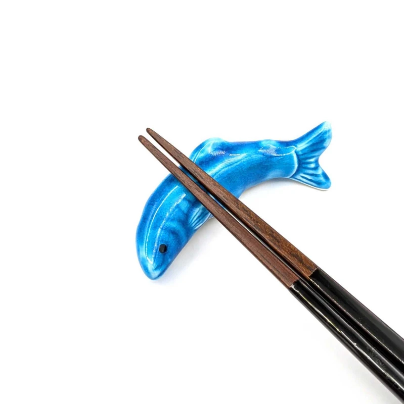 青釉 箸置 鮎 3枚目