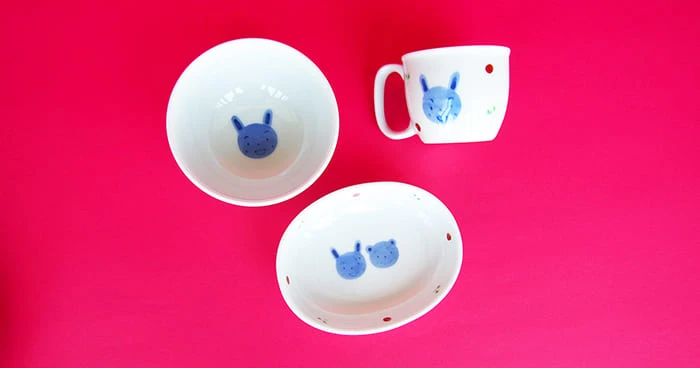 小夏オリジナル　うさぎ＆くま　うさぎ3点セット 2枚目