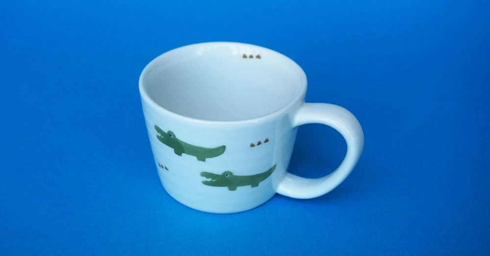 わに　マグカップ 2枚目
