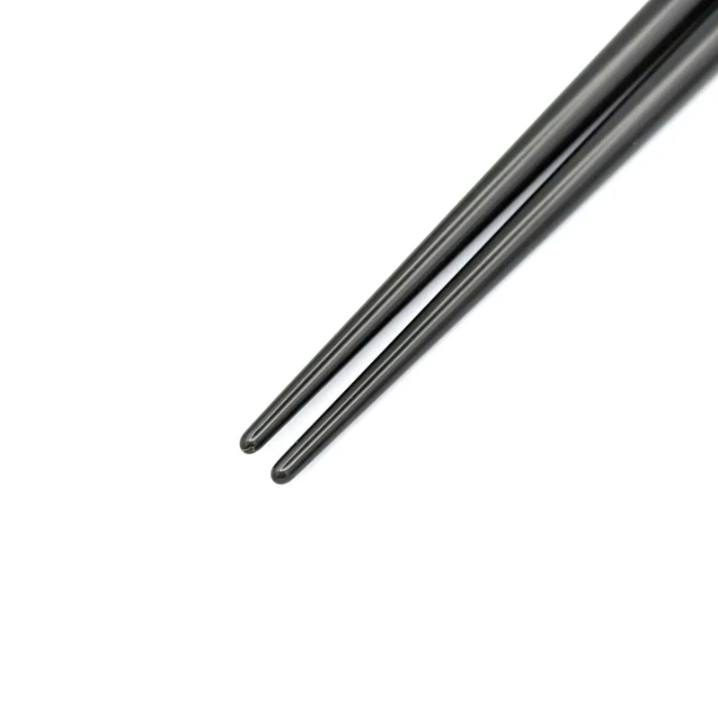 琉球漆器箸 つばき(黒) 1枚目