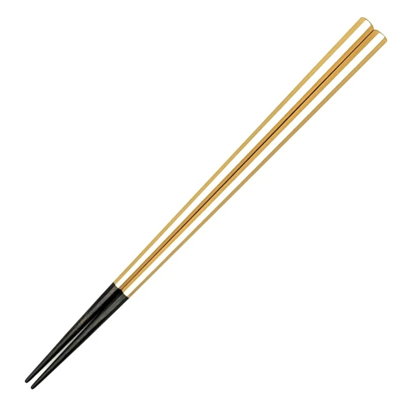 越前漆器　八角寿ぎ箸　金 3枚目