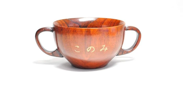 両手椀　茜　うさぎ 3枚目